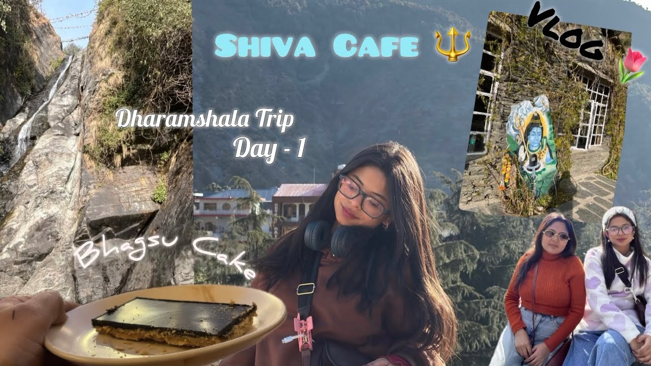 Dharamshala Vlog 1 - We hiked 2 km just to visit the most famous cafe in Mcleodganj 🤩🌄