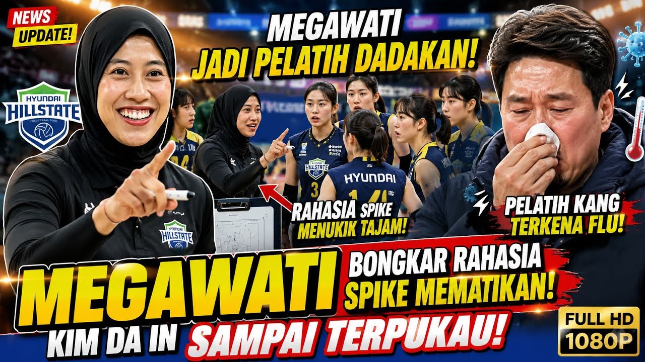 🔥SHOCKING‼️Megawati Becomes Hyundai Hillstate's Impromptu Coach⁉️Kim Da In Is Amazed‼️