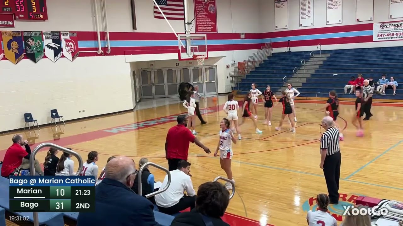 12.4.25 Bago @ Marian Catholic Highlights W 54-24