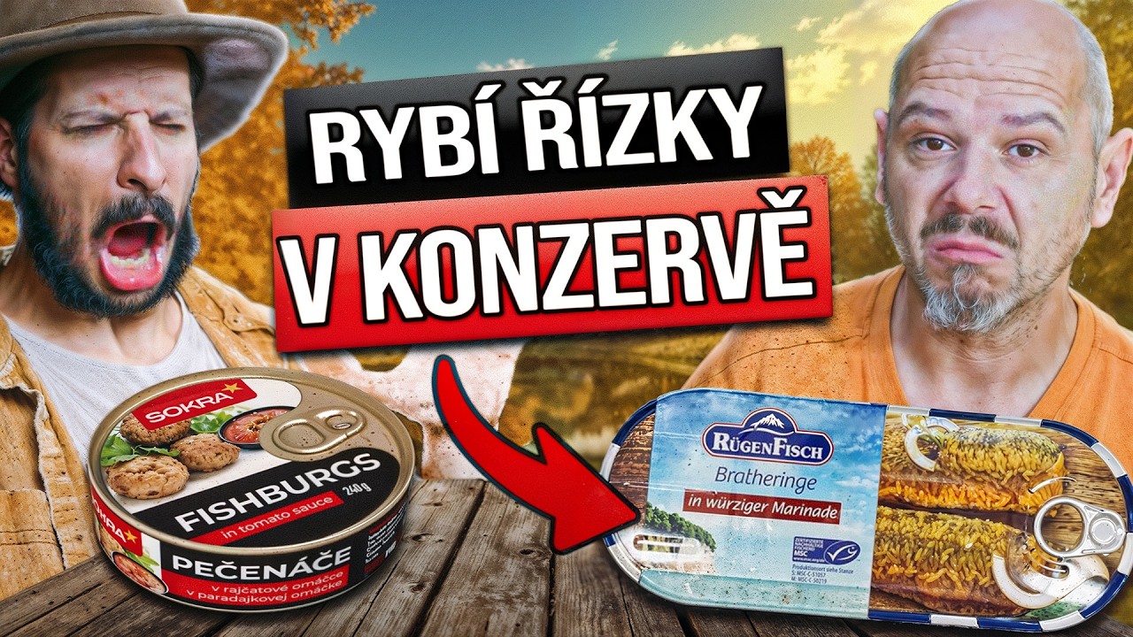 Ochutnali jsme PEČEN&Aacute;ČE V KONZERVĚ! Byla to tortůra...