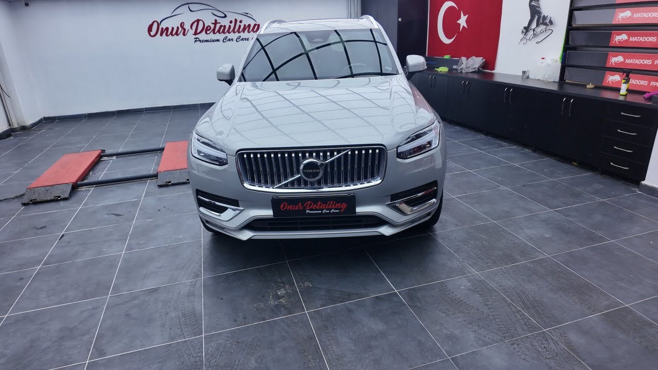 2023 Model Volvo XC90 Sunroof Gideri Tıkanıklığı | Su Alan Araçta İç Döşeme Nasıl Sökülür?