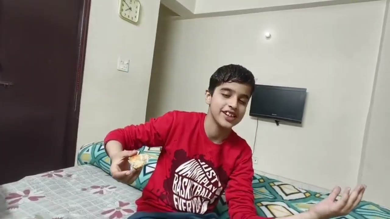 Aaj meri supply khatam .papa le aai !!!