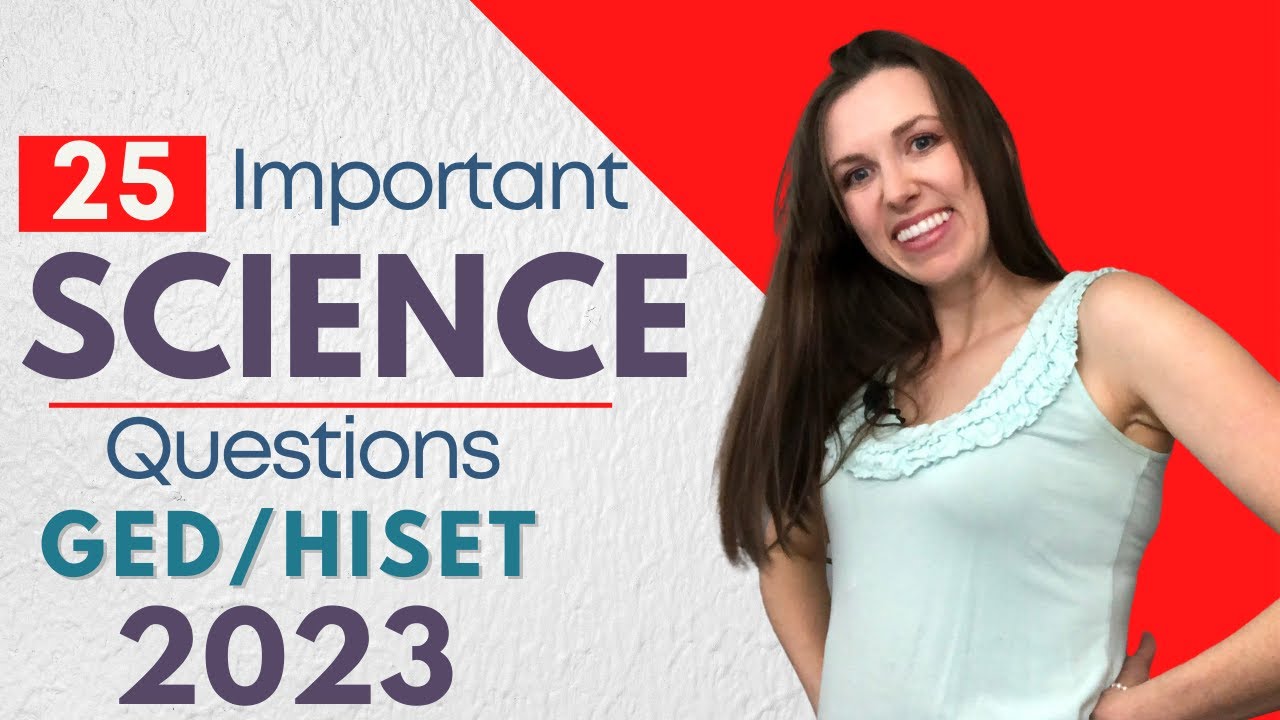 GED / HiSET Science 2023 — сдайте тест!