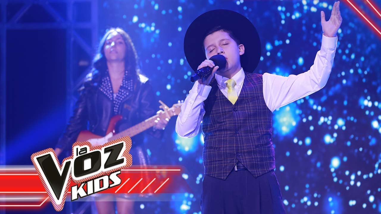 Josué canta 'Mi viejo' en la Semifinal | La Voz Kids Colombia 2021