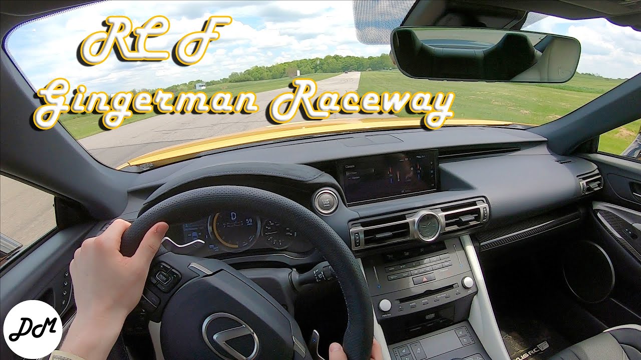 2020 Lexus RC F – Track Driving at Gingerman Raceway