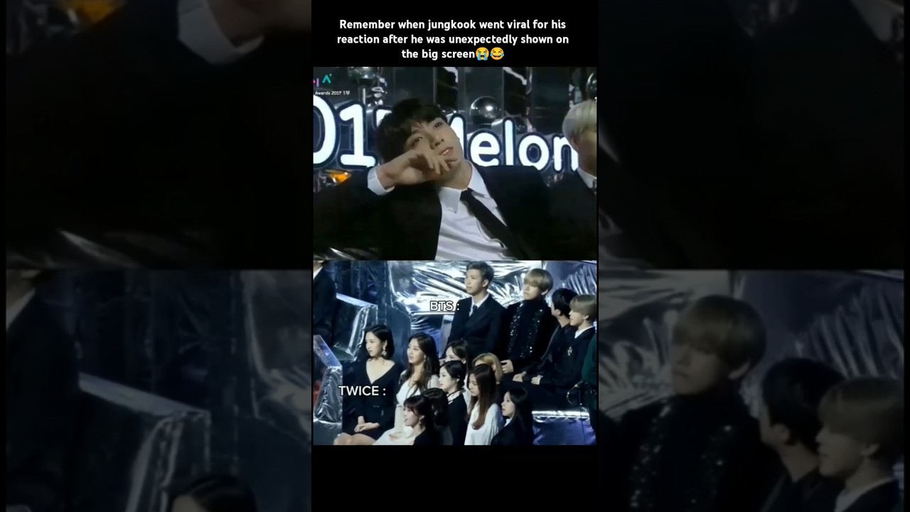 Remember when jungkook went viral for his reaction😭 #bts #jungkook #trending #shorts