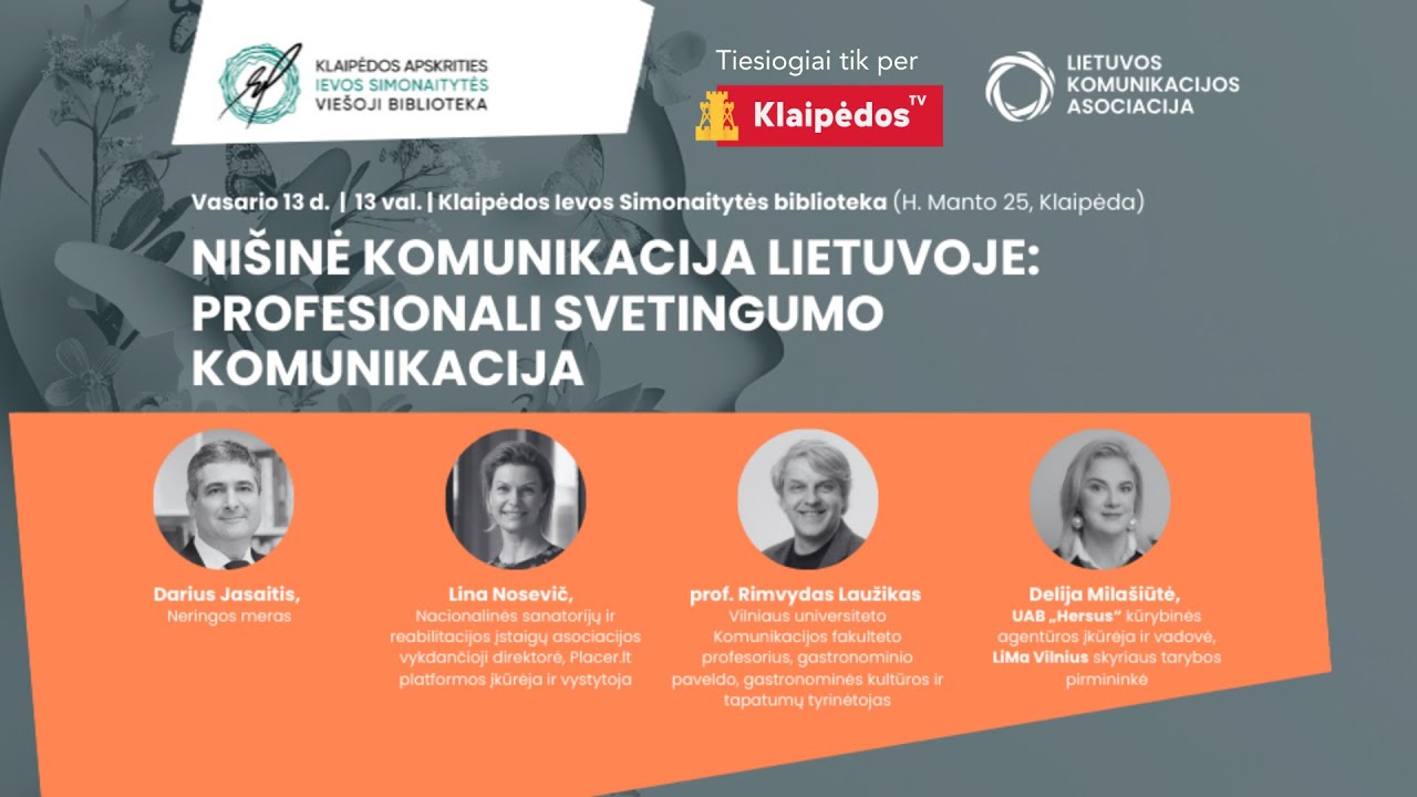 Komunikacija svetingumo sektoriuje Lietuvoje