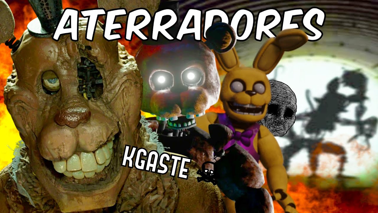 jugué los FANGAMES mas ATERRADORES de FNAF | oKurami