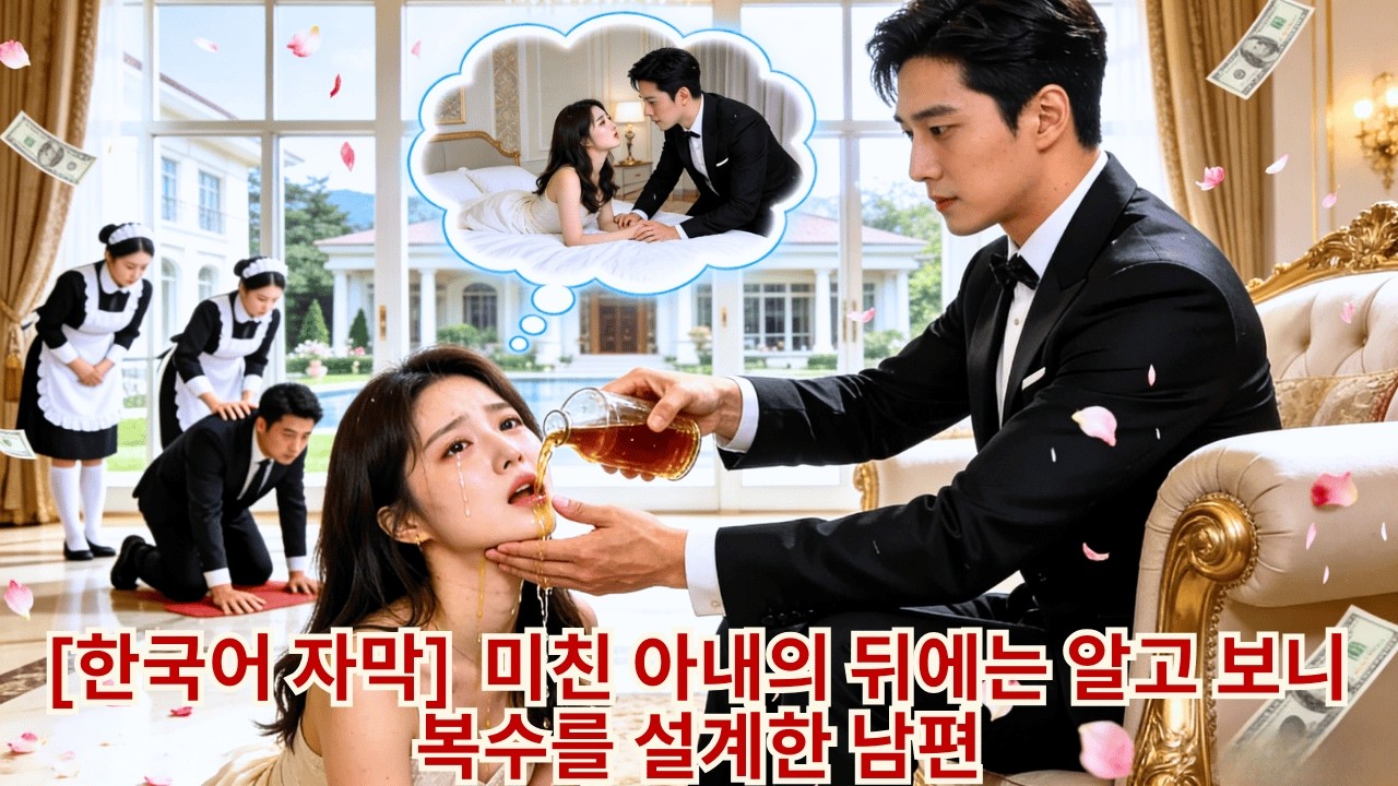 아내의 불륜이 들통 나자, 정신병 있는 척하며 책임을 회피하려 했지만? 결국 남편에 의해 정신병원에 보내졌다. #Minidrama #drama #촌극