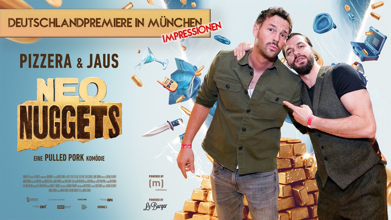 Neo Nuggets: Die Deutschlandpremiere mit Pizzera & Jaus im Math&auml;ser Filmpalast in M&uuml;nchen