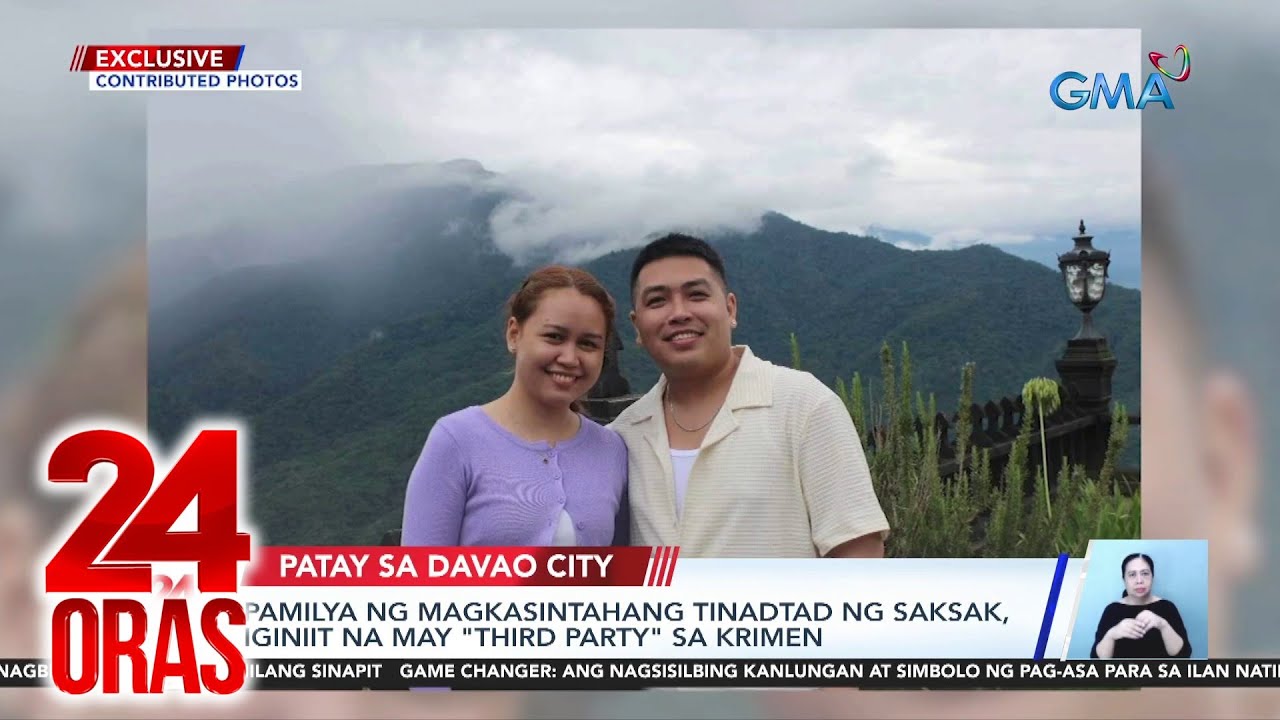 Magkasintahan na tinadtad ng saksak sa Davao, 