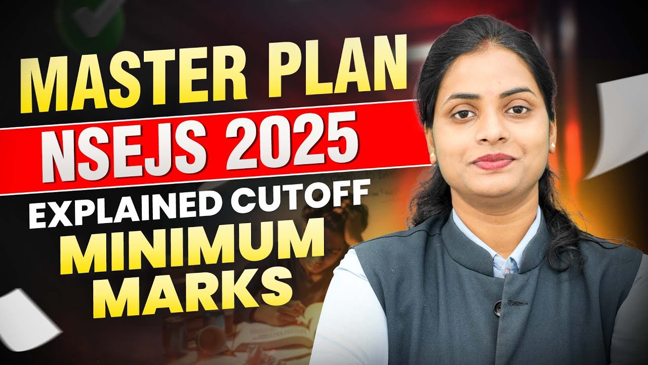 🔥NSEJS 2025 Master Plan | Cutoff Explained + Minimum Marks Required to Qualify #nsejs #olympiad