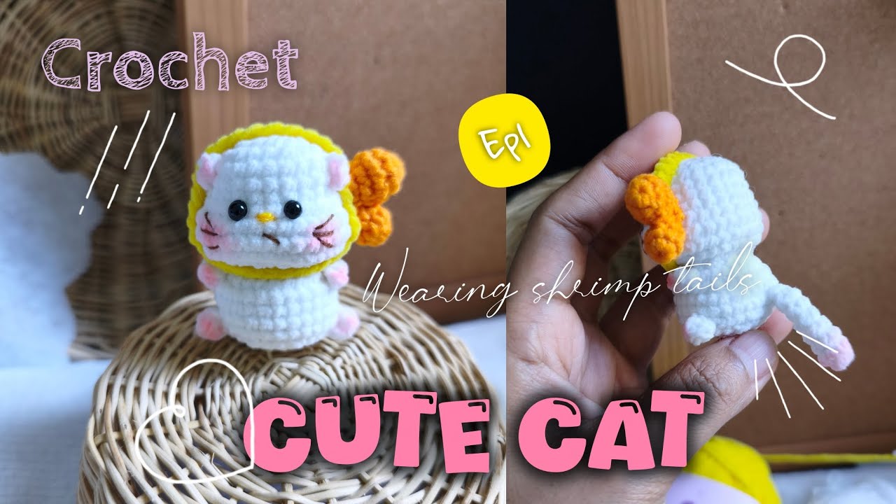 (1)How to Crochet CAT | Cat Easily | Step -by-step 