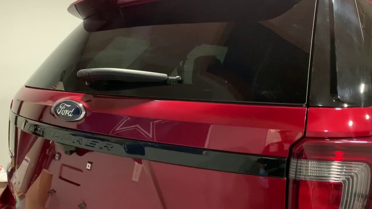 2016 Ford Explorer rear window wiper replacement.