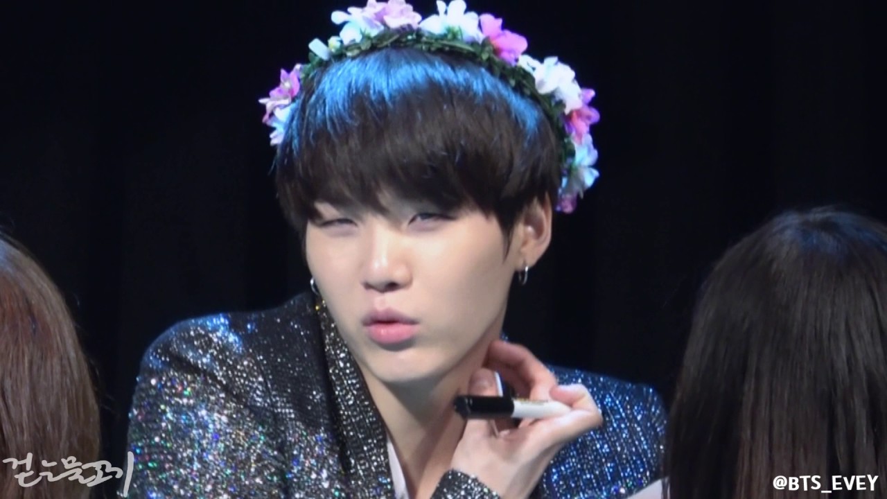 161015 방탄소년단 BTS 분당 팬싸 SUGA 슈가
