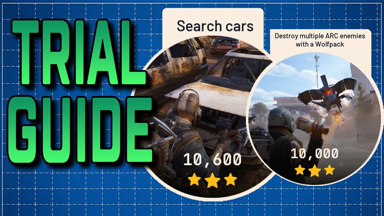 ARC Raiders Search Cars & Damage ARC With Wolfpack Trials Guide / Walkthrough (Map Included)