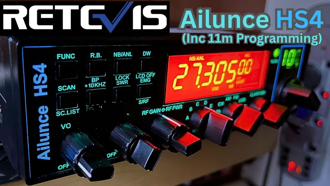 Retevis Ailunce HS4. Probably the EASIEST SSB radio in the WORLD !