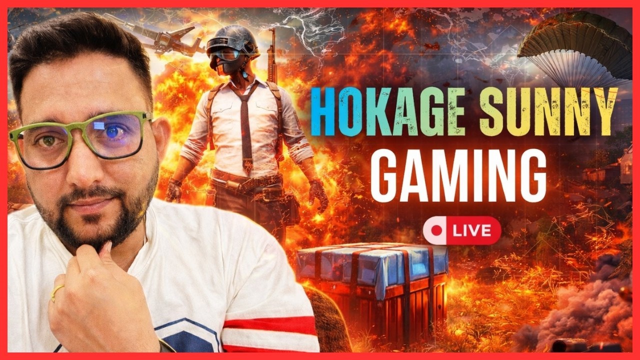 BGMI LIVE: Hokage Sunny Live | BGMI Chill Vibes Only 🎮 | monday  MOOD AGAIN |