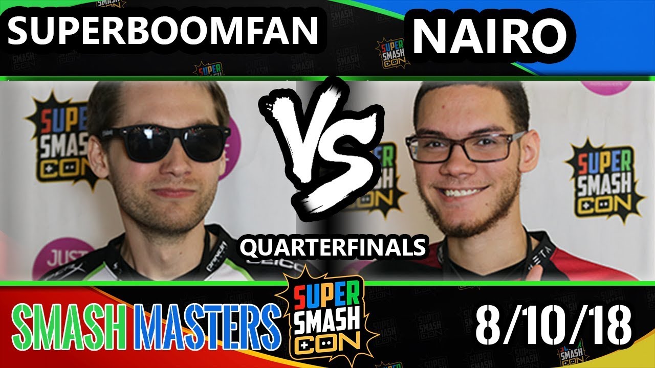 SSC 2018 Smash Masters - Falcomaster3000 Vs. NRG | Nairo - Quarterfinals