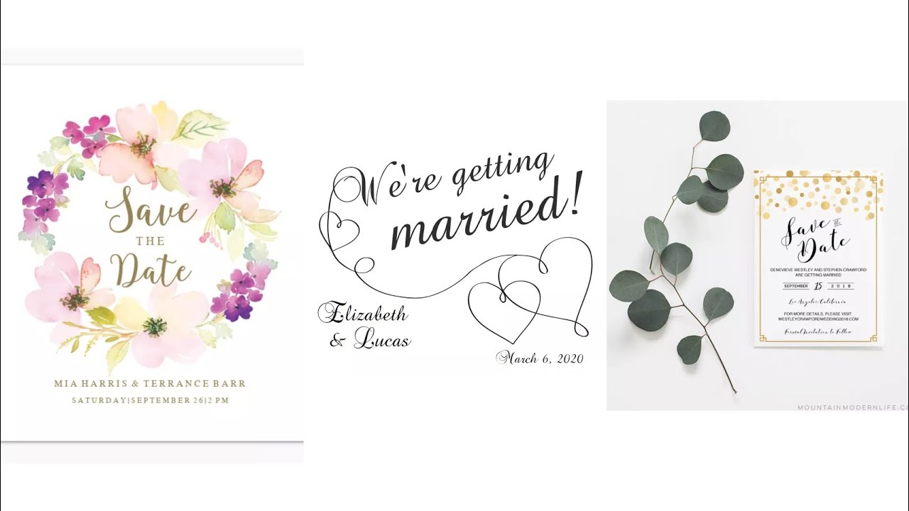 10+ Free Save The Date Templates