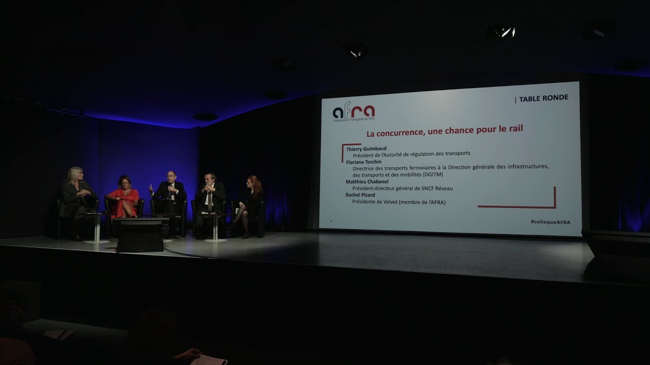 Table ronde « La concurrence, une chance pour le rail » - Colloque AFRA 2025