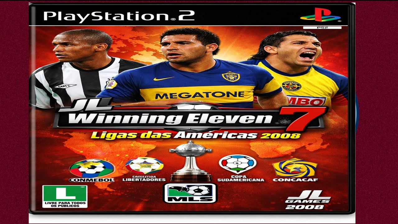 JL.WINNING ELEVEN 7 LIGAS DAS AMÉRICA 2008 BAITA RELIQUIA [PS2]