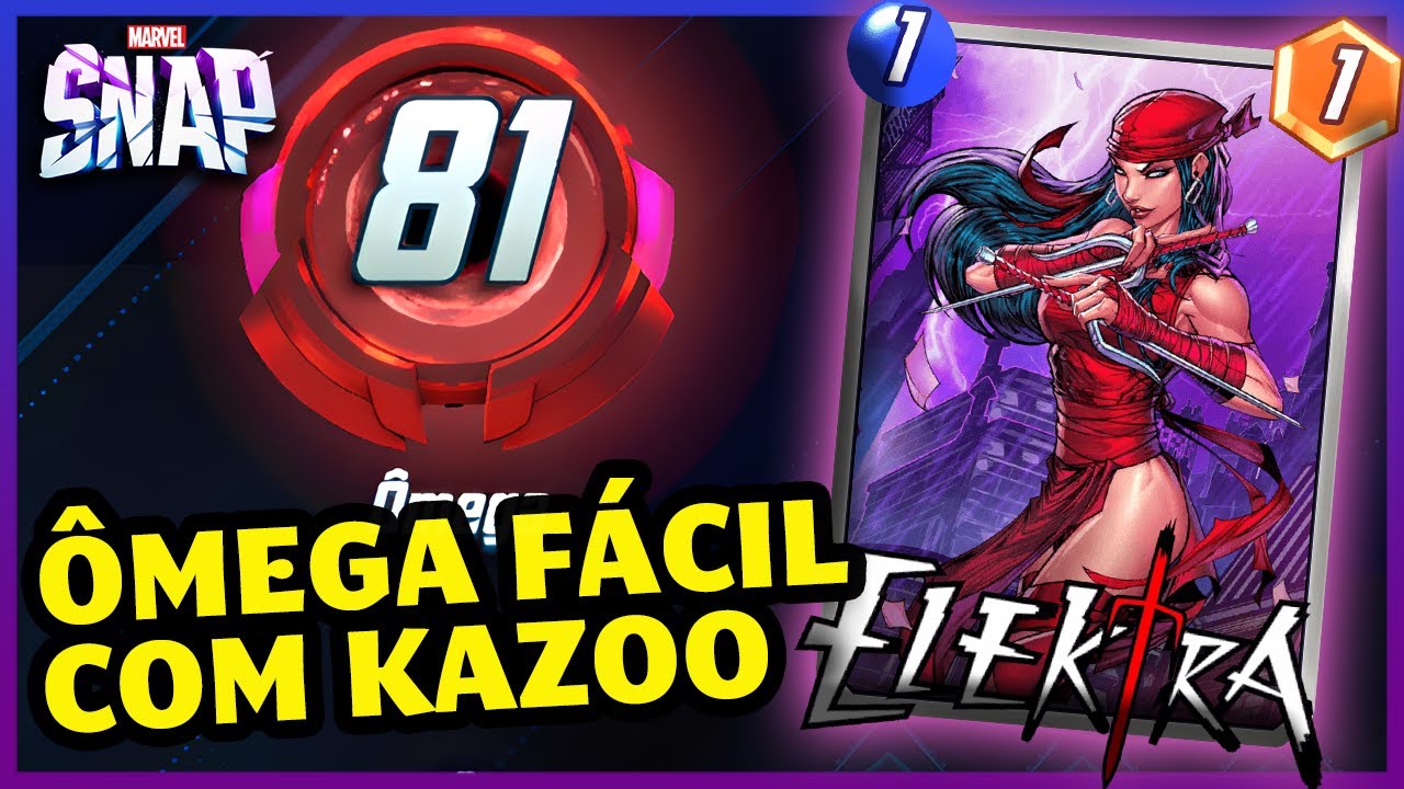 PEGUEI ÔMEGA SÓ COM CARTAS DA SÉRIE 2 |Marvel Snap| #marcosperalta