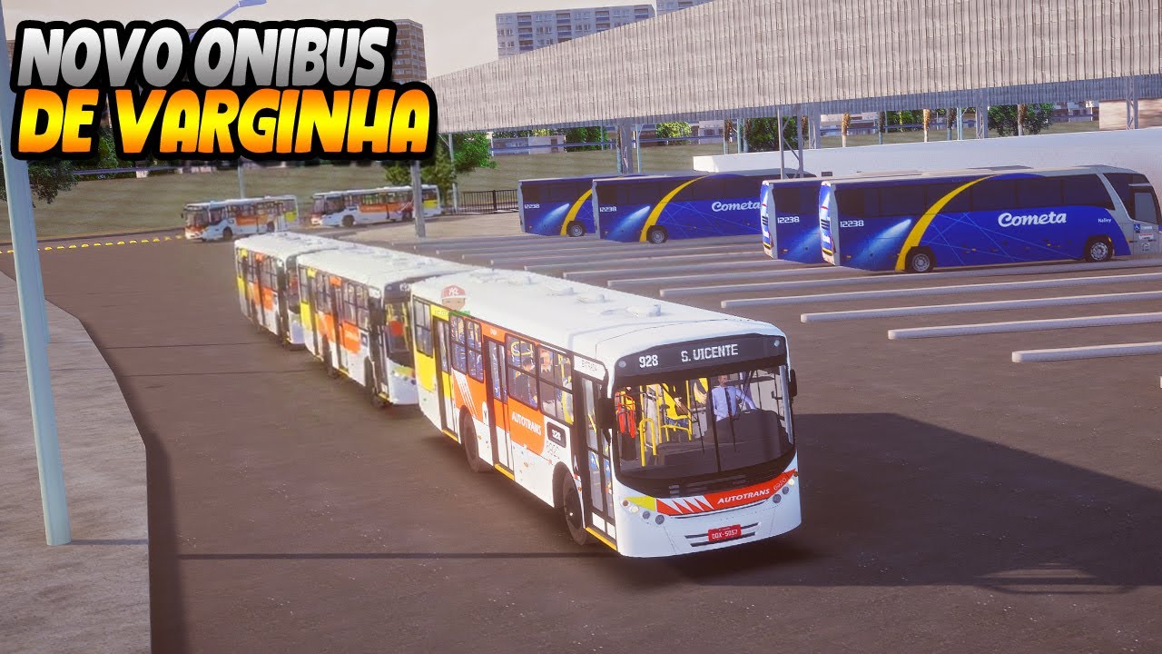 NOVO ONIBUS DA CIDADE DE VARGINHA - PROTON BUS SIMULATOR