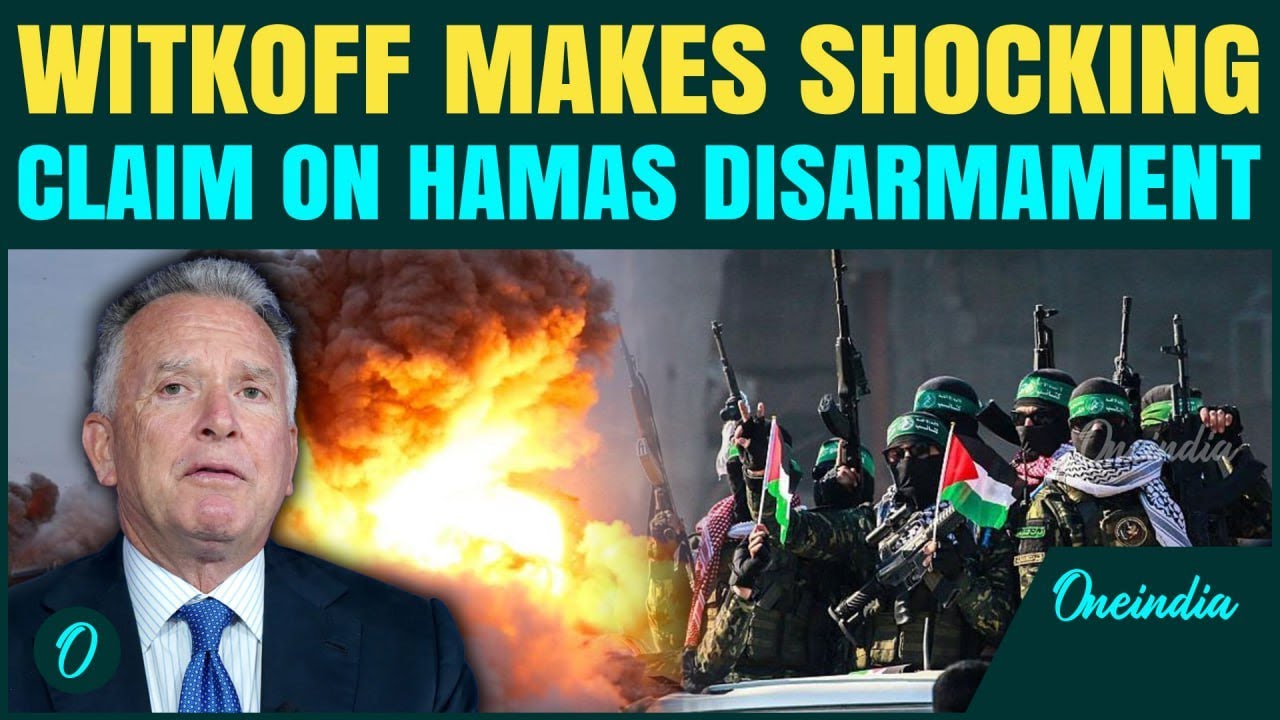 U.S Envoy Witkoff Drops BOMBSHELL on Hamas DISARMAMENT | Trump&rsquo;s Gaza Ceasefire Plan COLLAPSES?