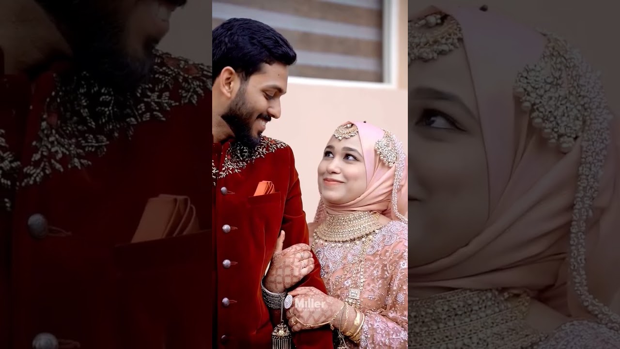 Cute Couple 💖🥰 #keralamuslimwedding #weddinghighlight #bridegroom #viralvideo #shortvideo #nikkah