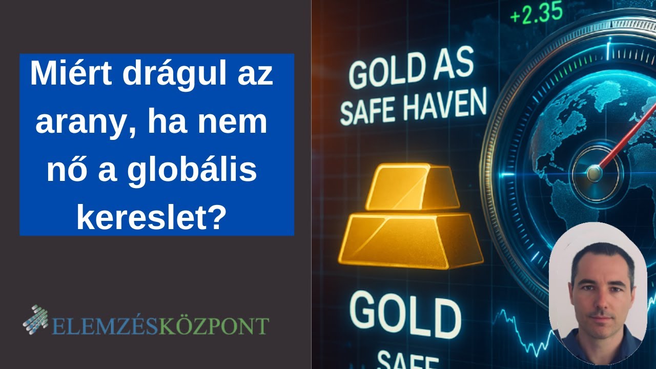 Miért drágul az arany, ha nem nő a globális kereslet?