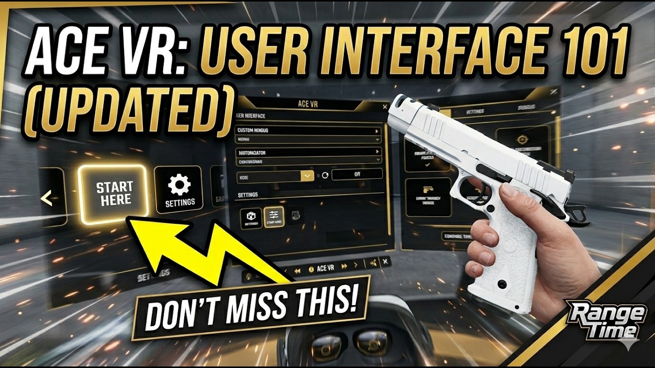 ACE VR 101 - User Interface RELOADED! New to ACE VR? Start Here!