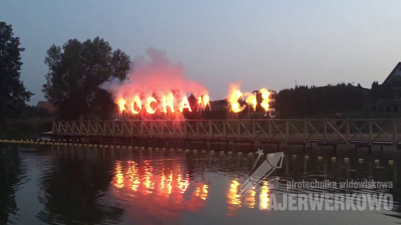 Płonący napis 
