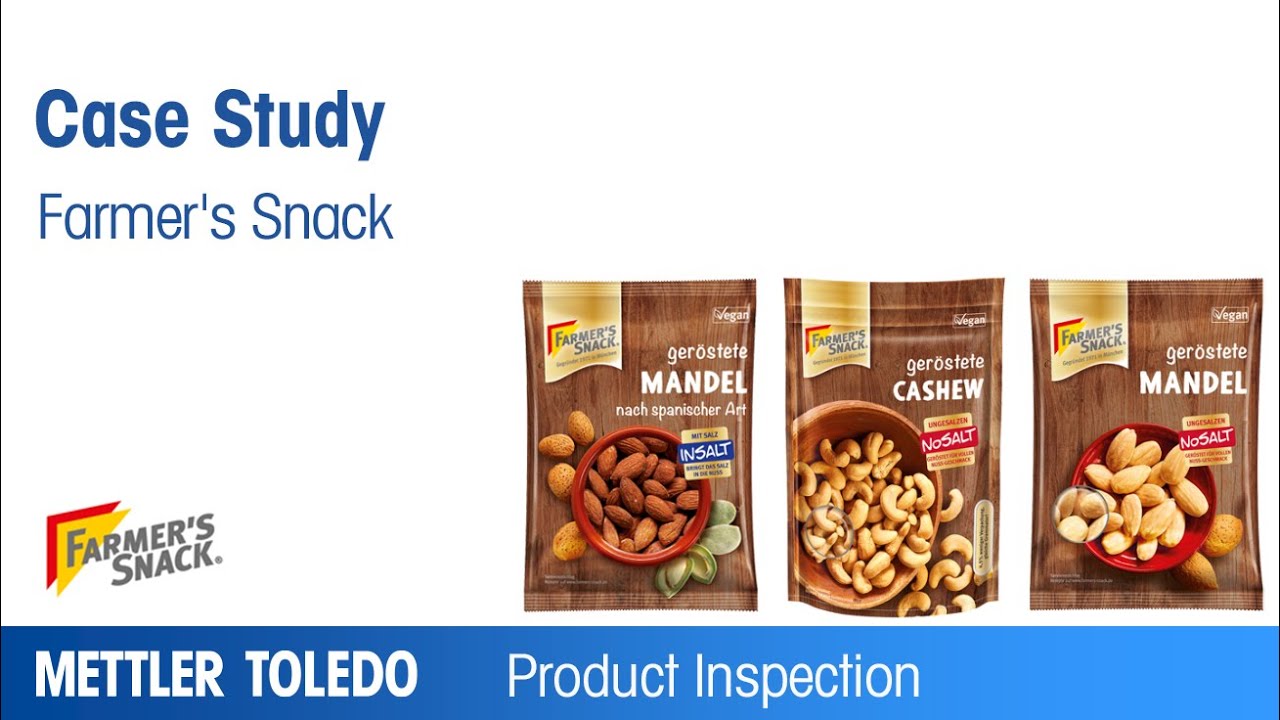 Inline checkweighing of Farmers Snack products – Case Study – METTLER TOLEDO Product Inspection – EN