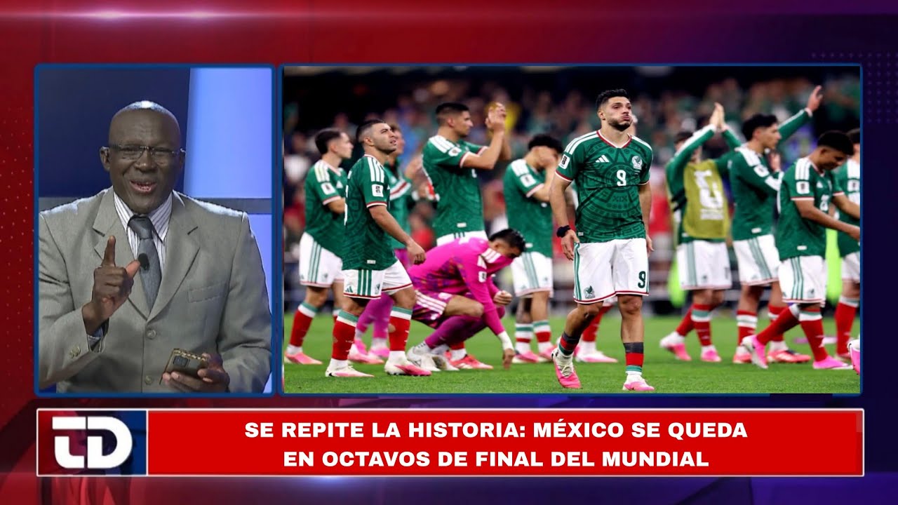 La historia de siempre | Inglaterra gana y M&eacute;xico se vuelve a quedar en octavos de final del Mundial