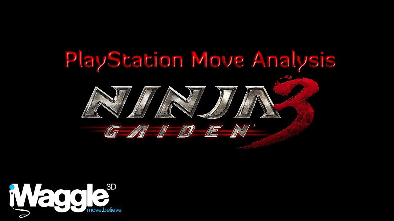 Ninja Gaiden 3 PlayStation Move Analysis w/ iWaggle3D