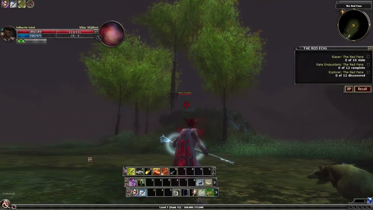 Dungeons & Dragons Online - On Tab Targeting.