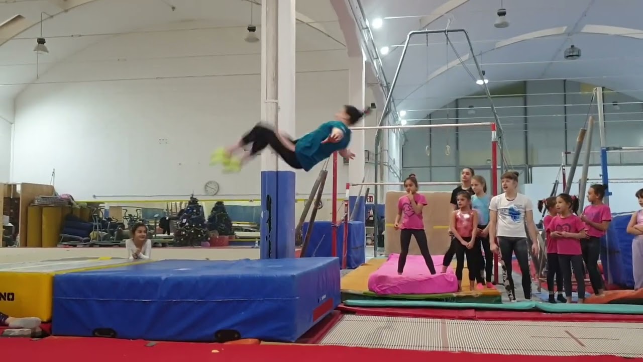SALTO AVANTI STOPPATO!!CHALLENGE ginnastica artistica CSB