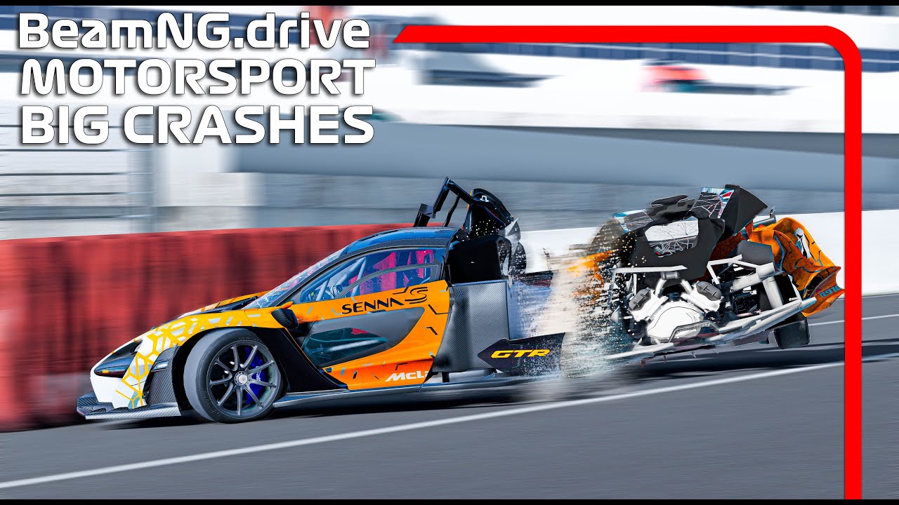 Motorsports BIG Crashes #1 | Terrifying Compilation | BeamNG.drive