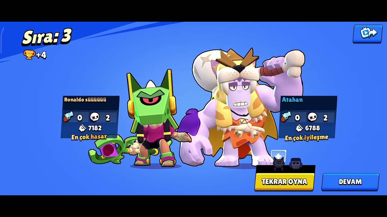 Agamla yaptım boktan maç. #brawlstars