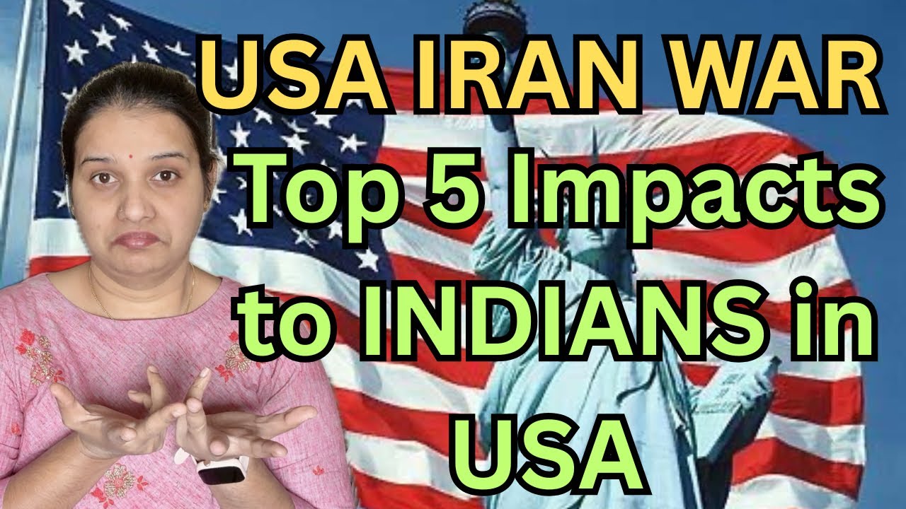 Us iran major impacts on Indians in USA ||#namasteyamericateluguvlogs 