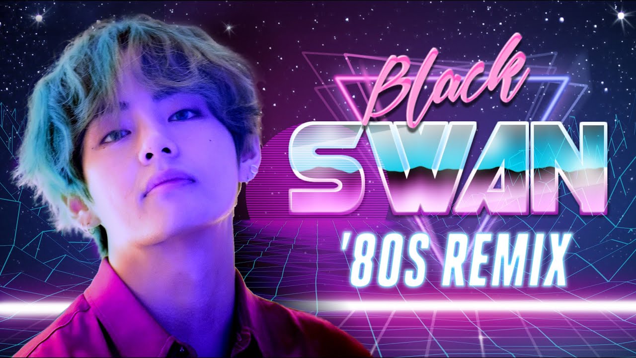 'black swan' by bts except it's 1980s synthpop [mashup]