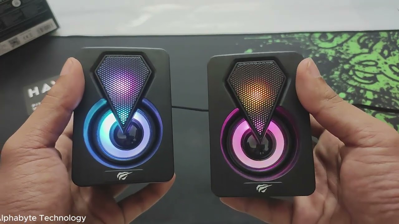 Best Budget Speaker | Havit SK210 Mini Pro 2.0 RGB USB Gaming Speaker. | #ALPHABYTE_TECHNOLOGY