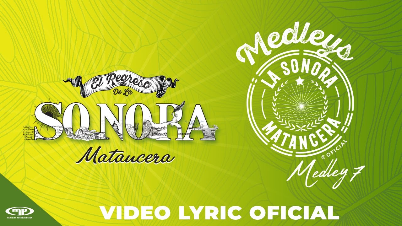 La Sonora Matancera 🪘 MEDLEY 7 (Video Lyric) 🎺