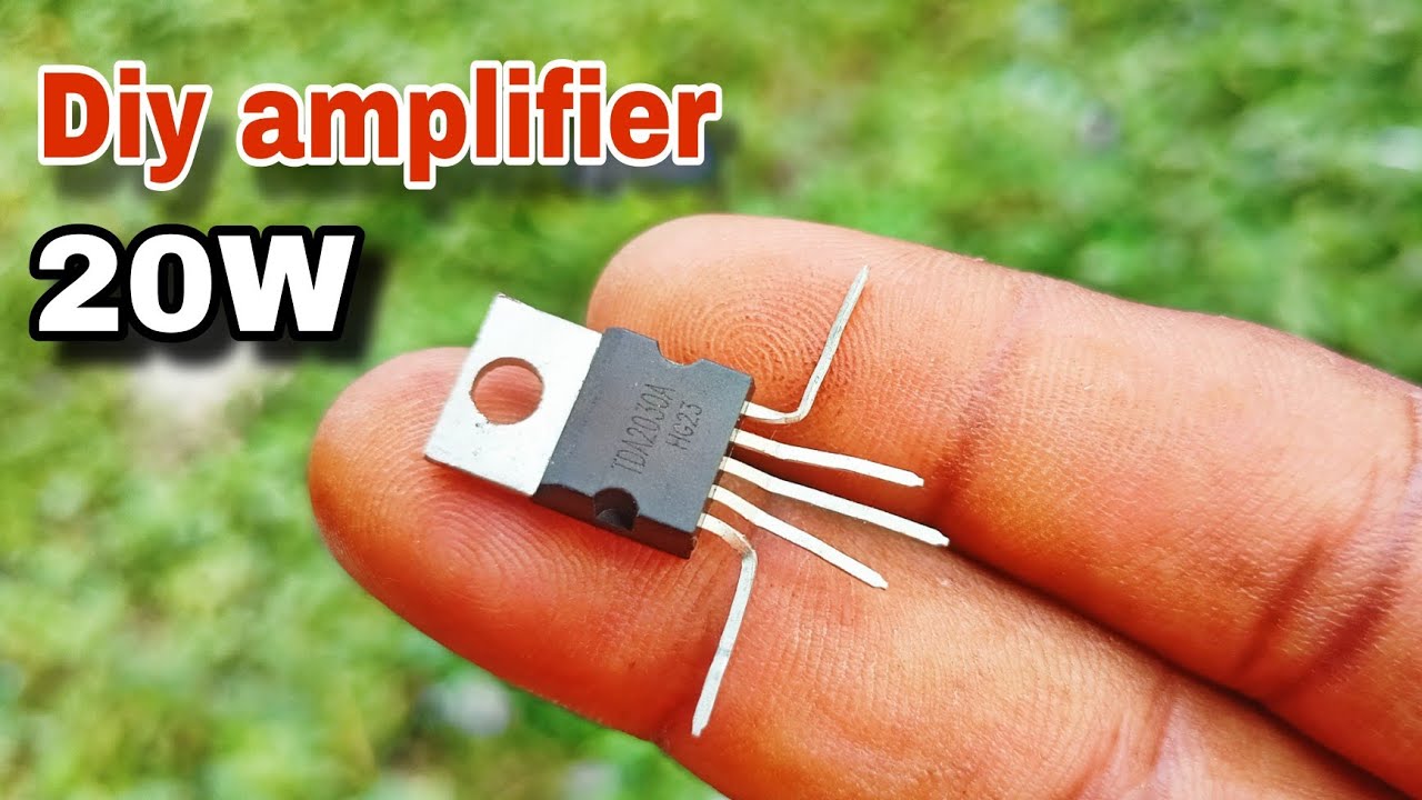 DIY 20W Audio Amplifier Using 2030 IC Powerful Sound for Home Audio