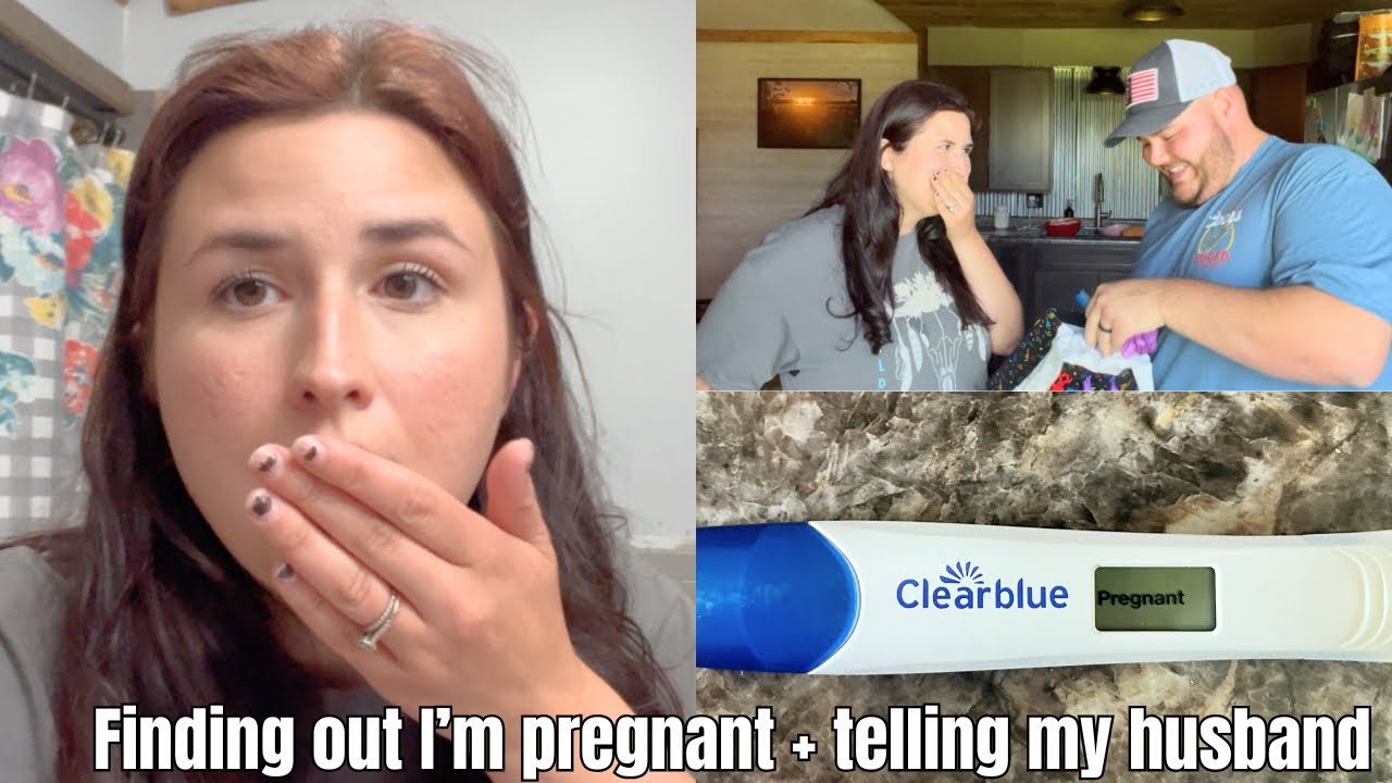 Finding out I’m pregnant with baby number 3! + Telling my husband about my (unplanned) pregnancy 🤍
