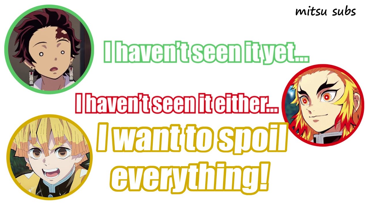 Zenitsu wants to spoil the movie - Kimetsu Radio