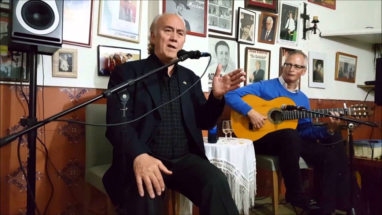 2016 04 16 Peña flamenca Curro de Utrera de Vicalvaro Juan Esteves y Manolo Segura Romance a Cordoba