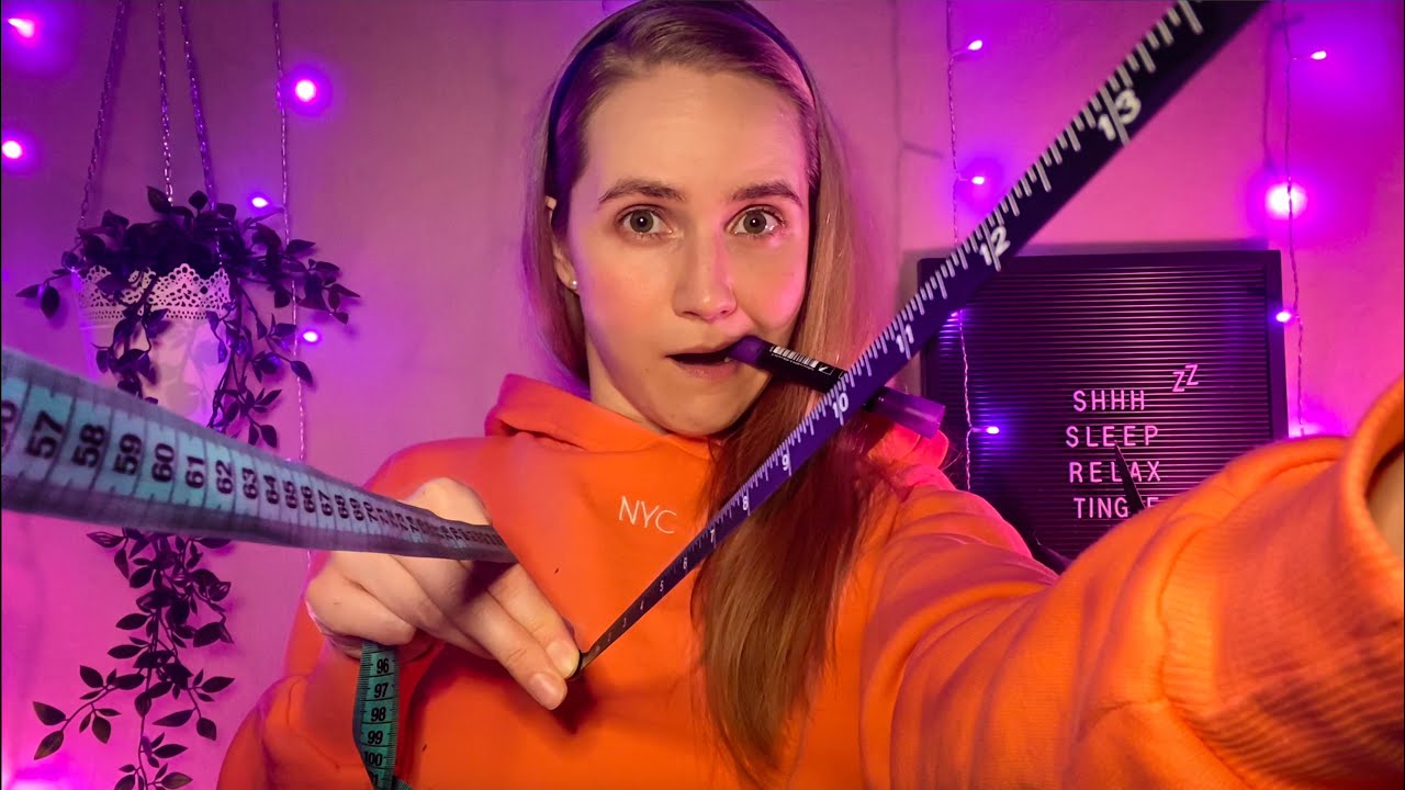 ASMR Fast & Aggressively Measuring You