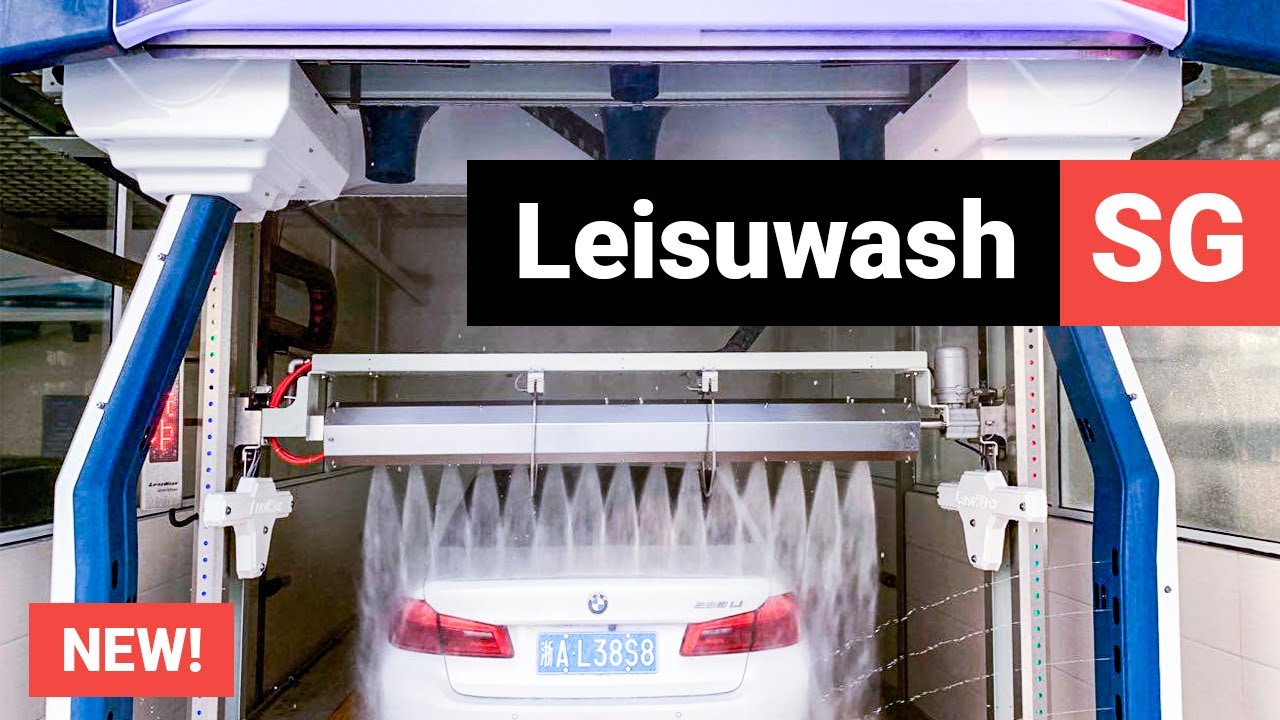 NEW! Leisuwash SG automatic touchless car wash equipment